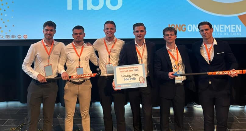 Oud-student Summa scoort met slimme hockeystick