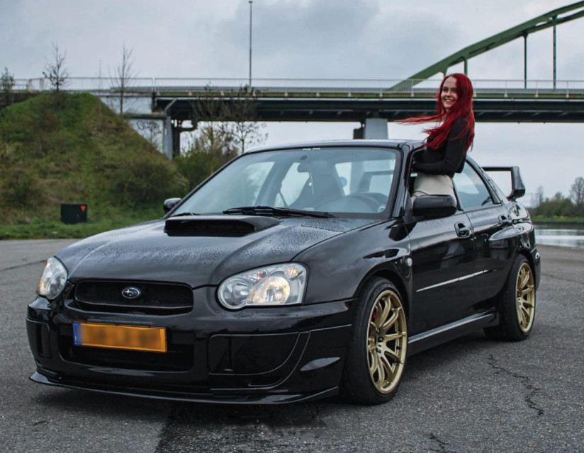Femke Zant, student 1e autospuiter Summa Automotive