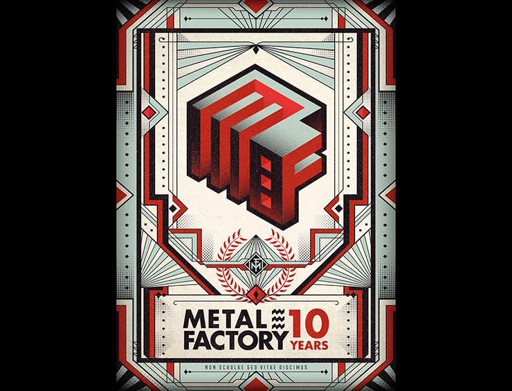 Event ’10 years of Metal Factory’